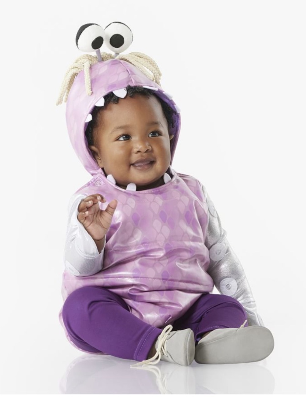 Pottery Barn Kids Disney Monsters Inc Boo Halloween costume size 12-24 Months
